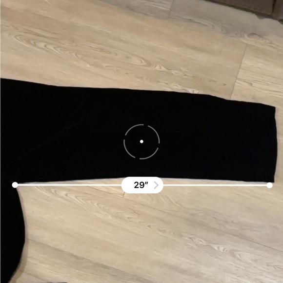 Vintage 90s Tweeds Silk Black Velvet Wide Leg Jumpsuit Jumper - Picture 12 of 15